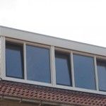 nieuwe dakkapel met HR++ glas