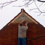 metselwerk in volle omvang