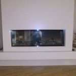 ingebouwde electrische open haard