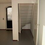 deze oude trap is nu voorzien van een nieuw jasje
